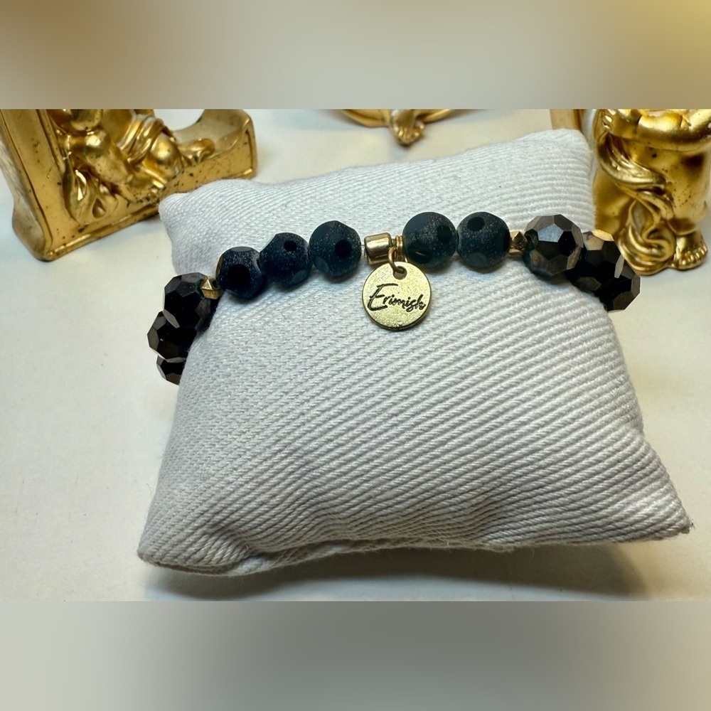 Erimish Black and Gold Bracelet by